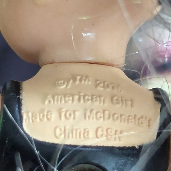 McDonalds American Girl Mini Doll Happy Meal 2014 Lot of 3 Dolls - Picture 2 of 5